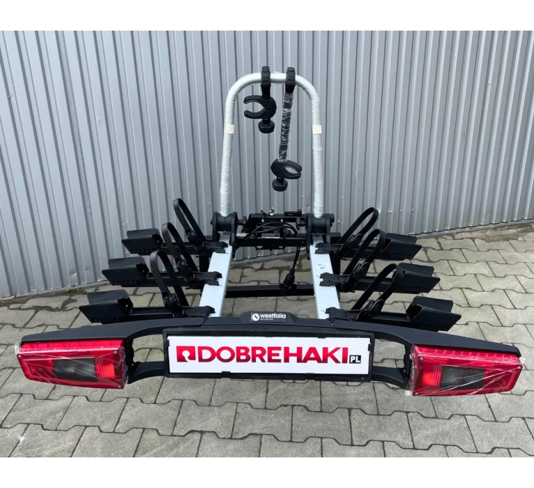 bagażnik rowerowy na hak westfalia bikelander 3 led